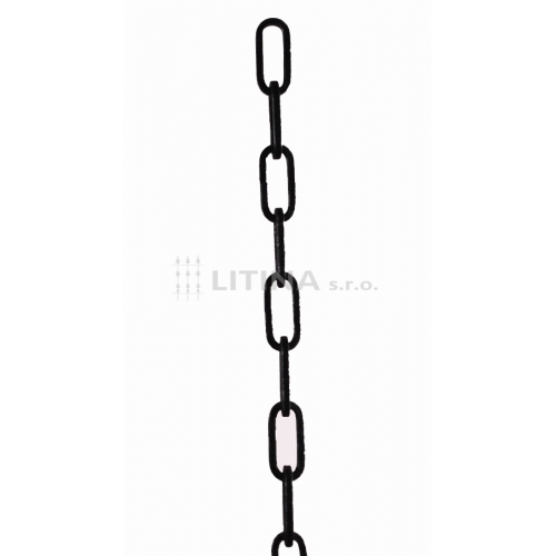  Řetěz železný žárově zinkovaný, oka 8 cm