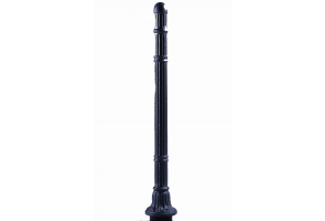 Cast iron column slotted